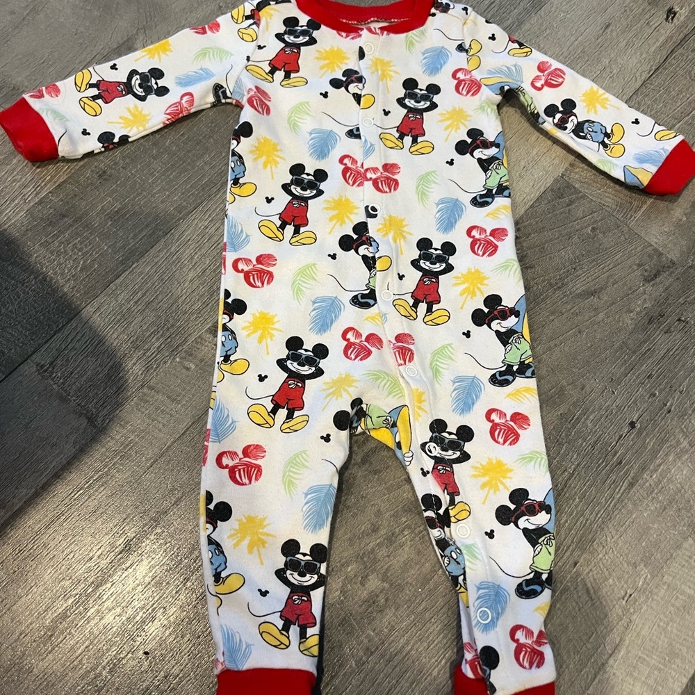 Disney Mickey Mouse Kids One Piece 3-6 months